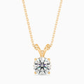 0.5 CT Celestial Solitaire Lab-Grown Diamond Pendant without Chain