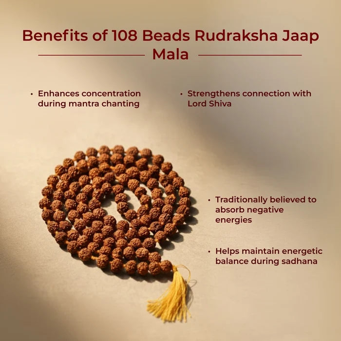 108 Beads Rudraksha Jaap Mala - view 3