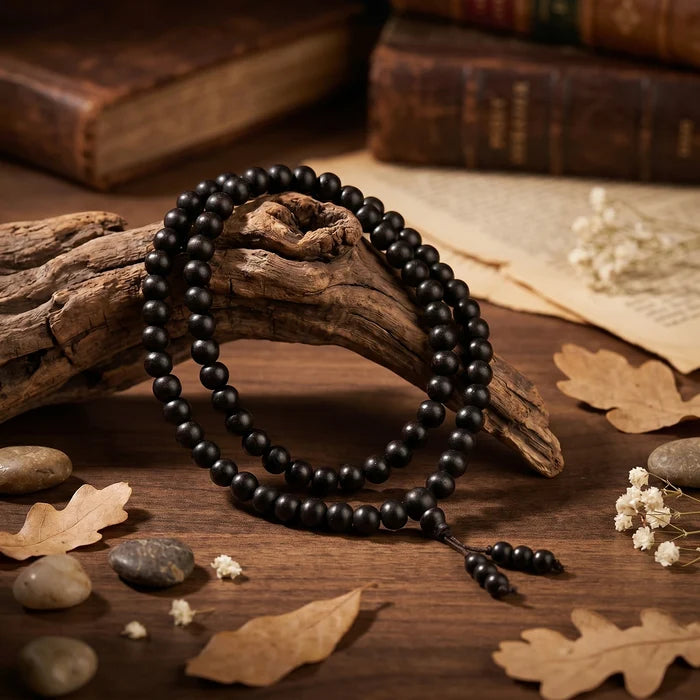 3 in 1 Karungali Stretchable Mala 108 Beads - view 2