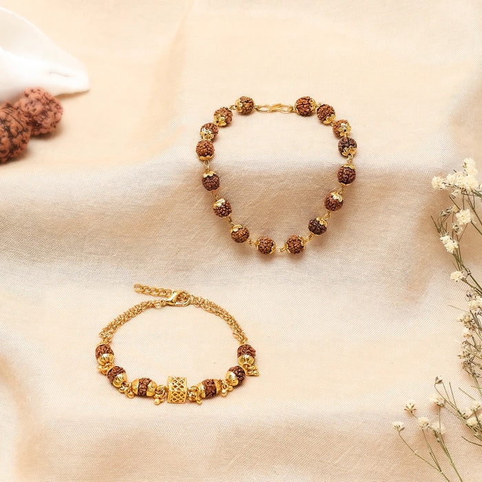 5 Mukhi Rudraksha Bracelet Combo