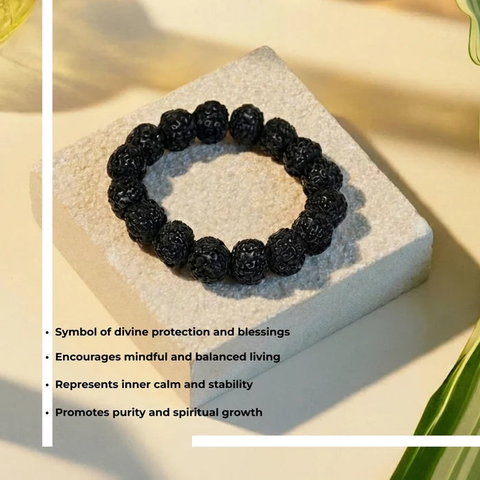 5 Mukhi Rudraksha Bracelet - view 3