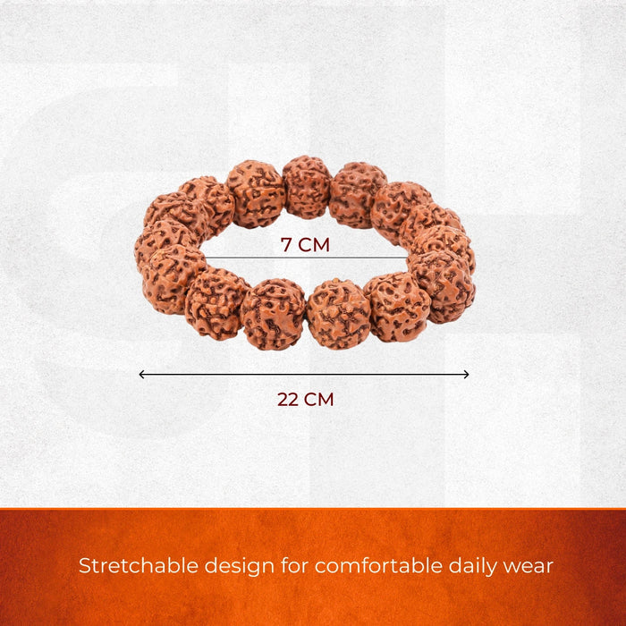 5 Mukhi Rudraksha Bracelet - view 4