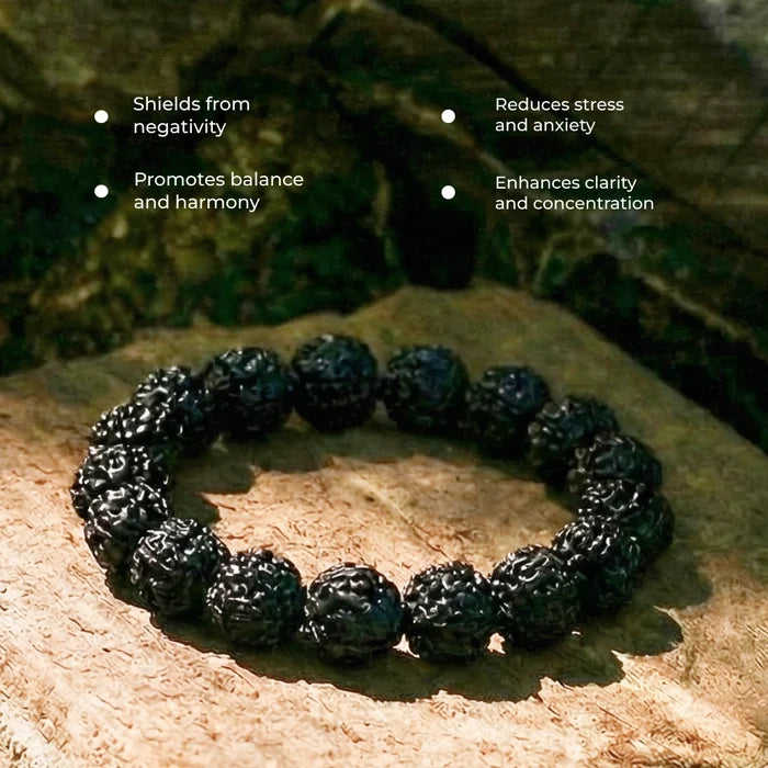 5 Mukhi Rudraksha Bracelet - view 6