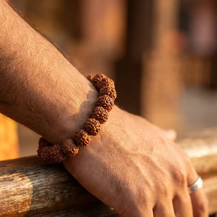 7 Mukhi Rudraksha Bracelet