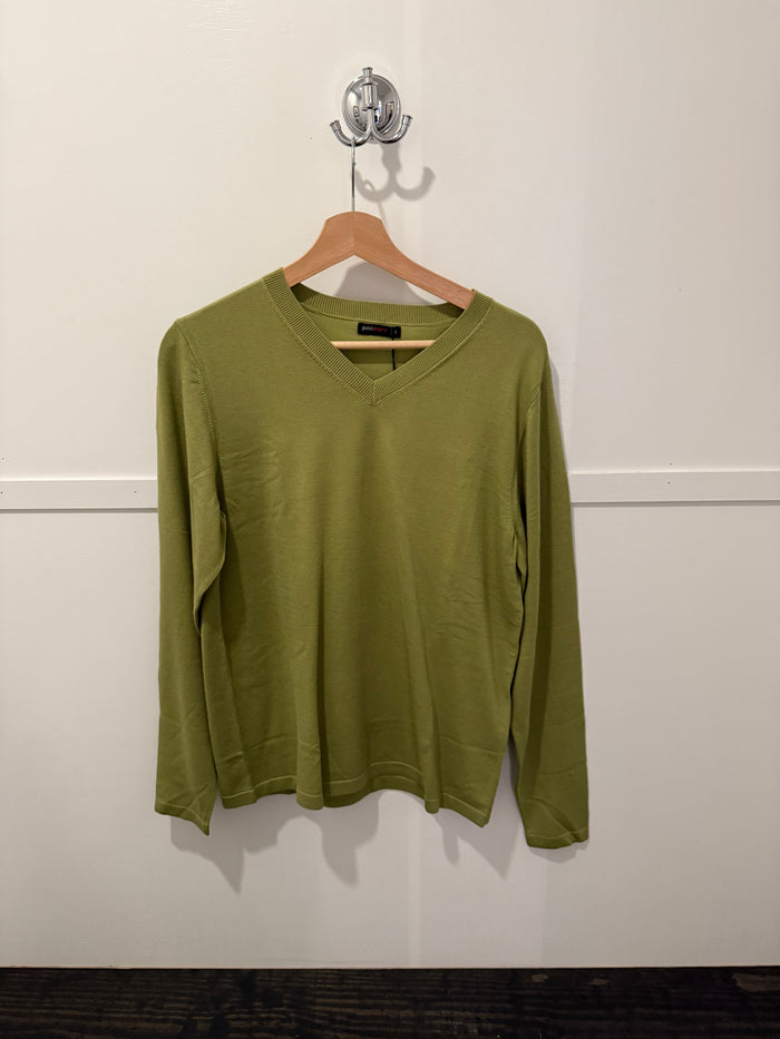 Olive Silk Knit