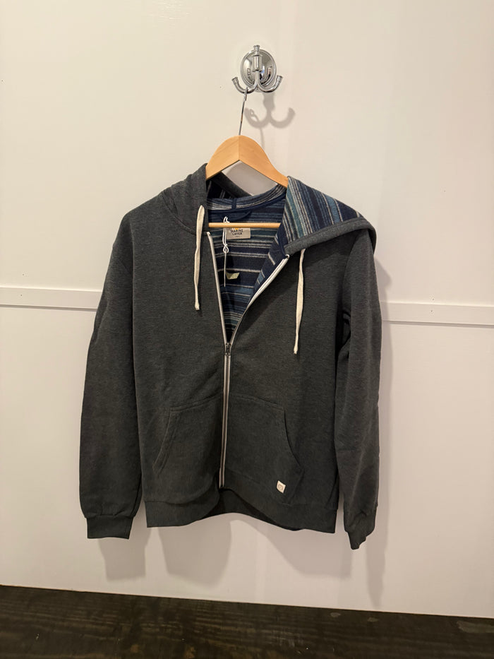 Fleece Stripe Zip