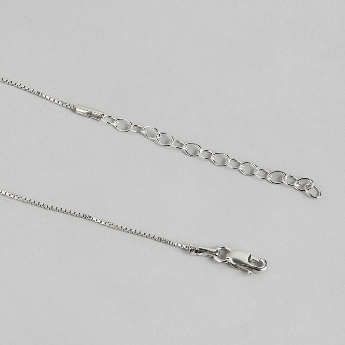 Abstract Radiance Fusion Rhodium Rose Gold-Plated 925 Sterling Silver Necklace