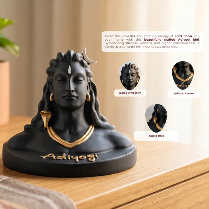 Adiyogi Divine Idol - view 2