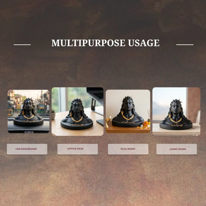 Adiyogi Divine Idol - view 3