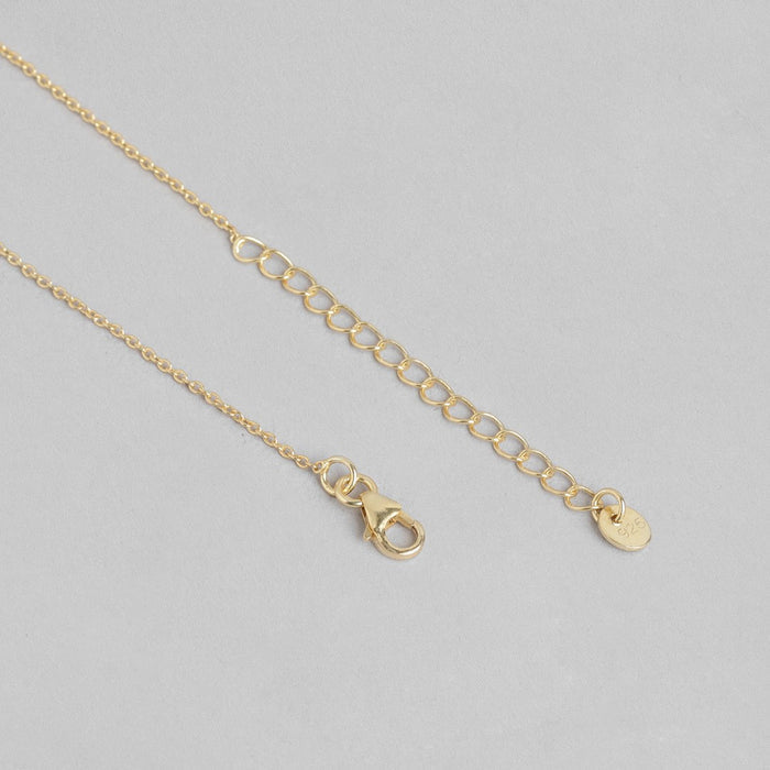 All Star Gold Plating 925 Sterling Silver Necklace with Chain