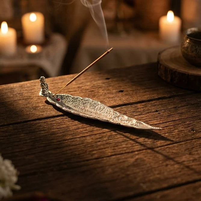 Aluminium Incense Stick Holder - view 3
