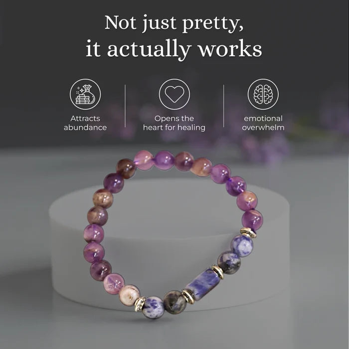 Amethyst Bracelet (Makar Rashi) Capricorn - view 5