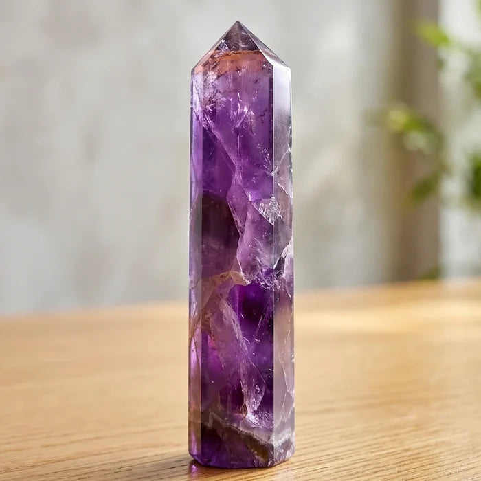 Amethyst Quartz Tower - view 5