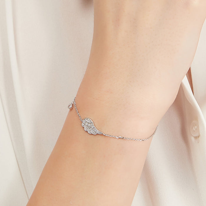 Angel Wings 925 Silver Bracelet