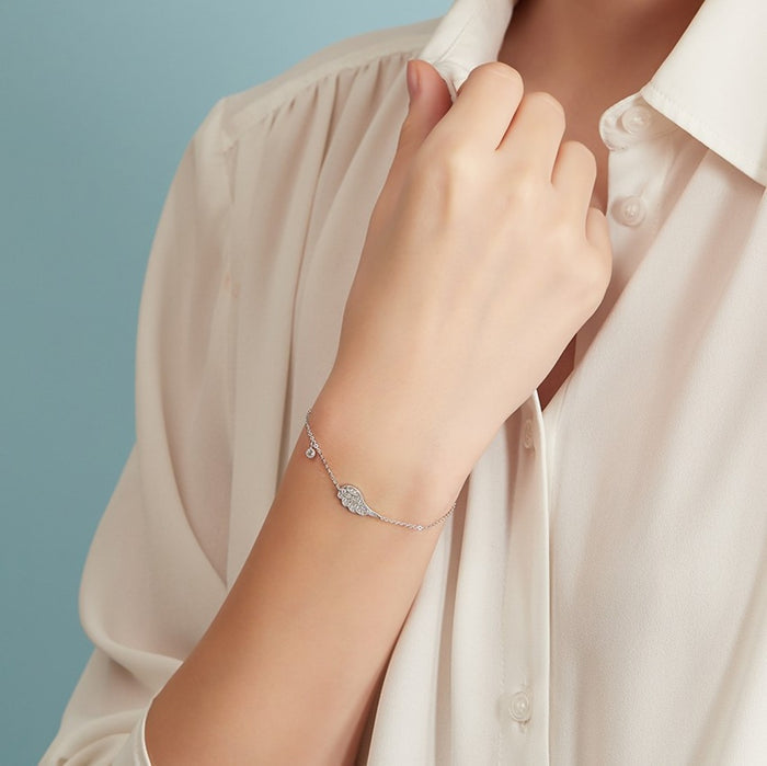 Angel Wings 925 Silver Bracelet