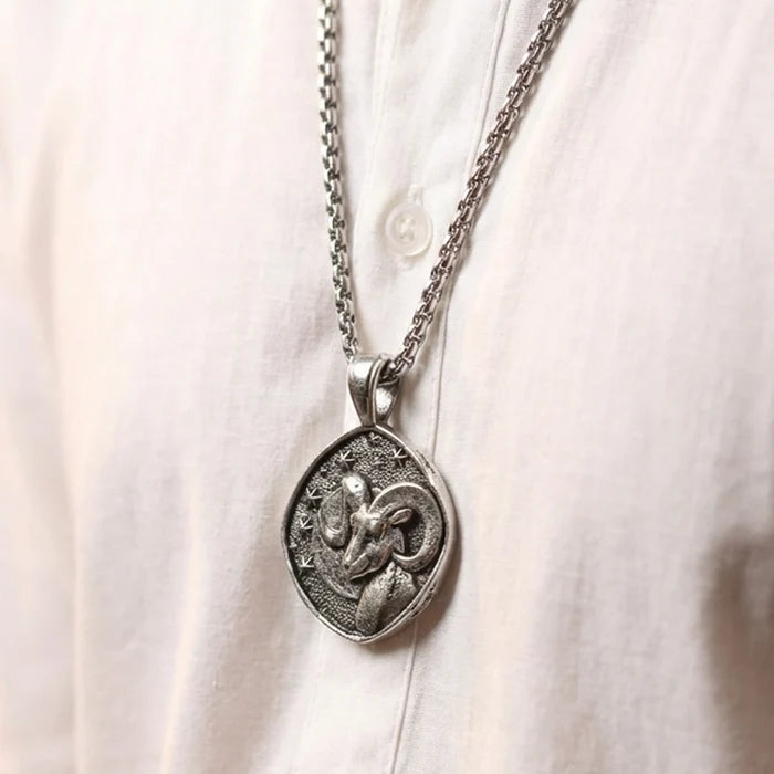 Aries (Mesh) Rashi Pendant