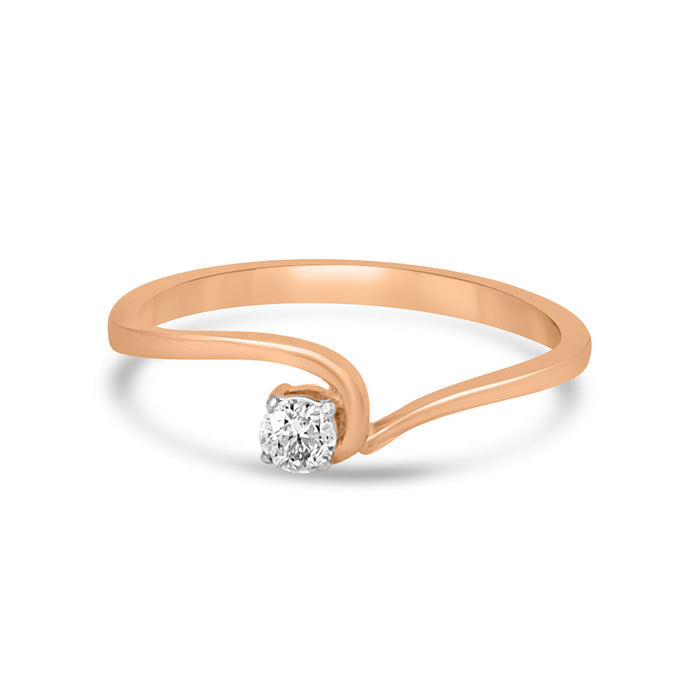 Aura Gold Ring with Lab-Grown Diamonds