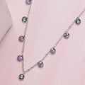 Aurora Radiant 925 Sterling Silver Necklace