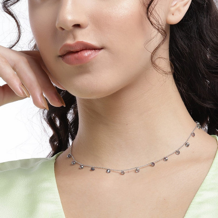 Aurora Radiant 925 Sterling Silver Necklace