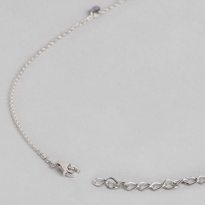 Aurora Radiant 925 Sterling Silver Necklace