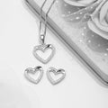 Be My Valentine 925 Silver Jewellery Set