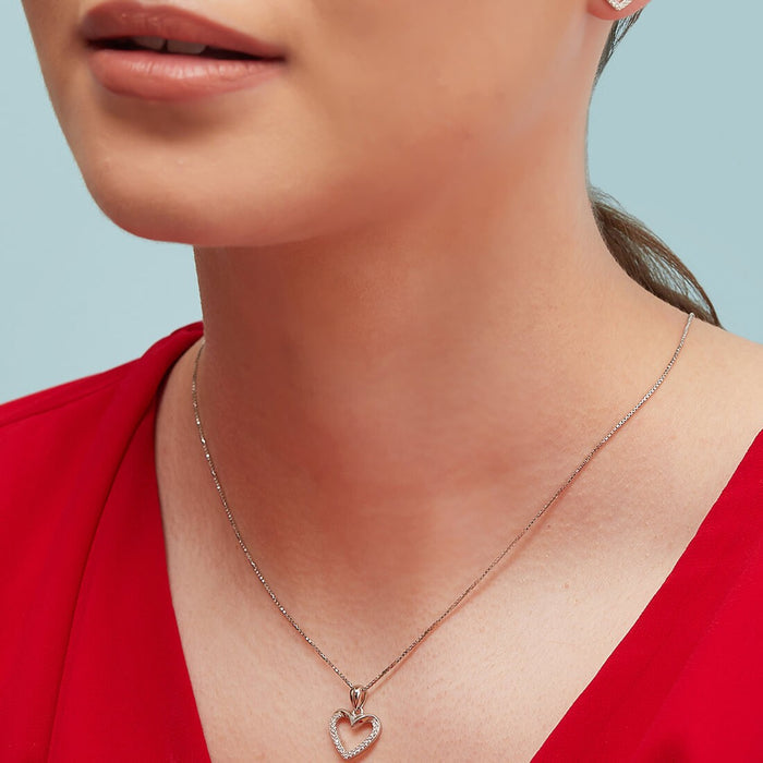 Be My Valentine 925 Silver Jewellery Set