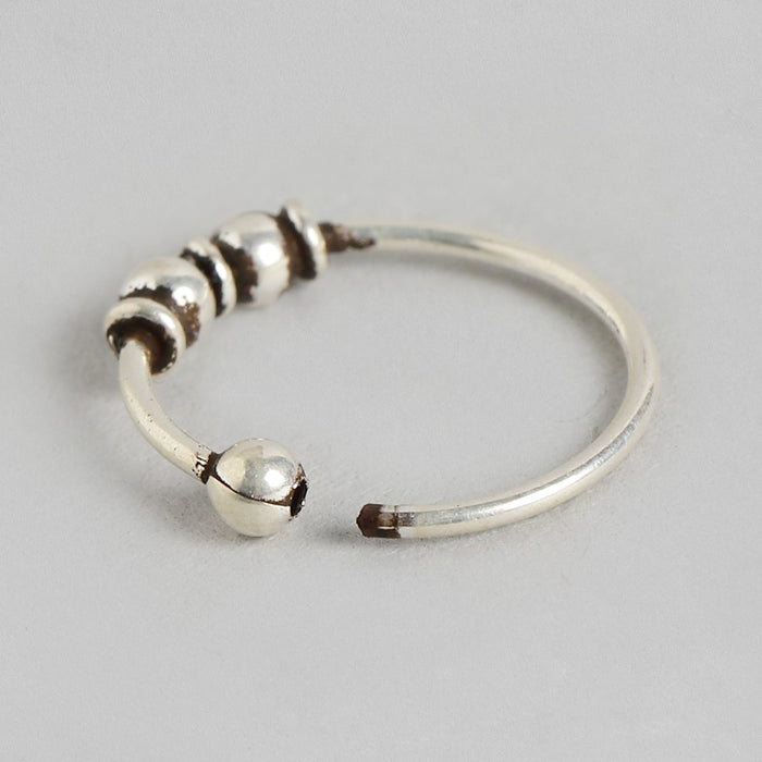 Beaded 925 Silver Nose Pin