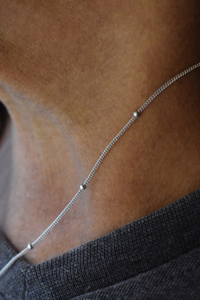 Beaded Albert Chain