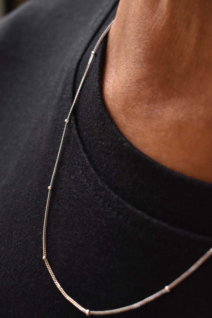 Beaded Albert Chain
