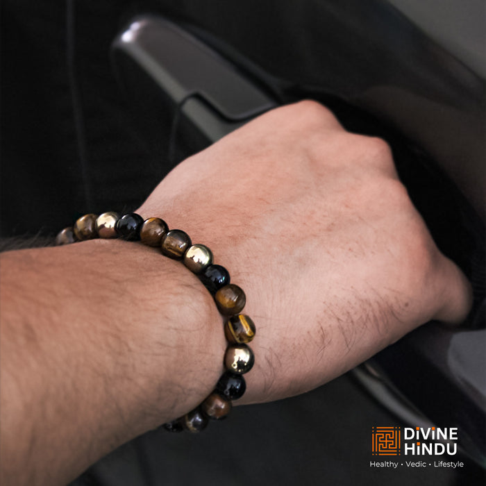 Black Obsidian & Karungali Prosperity Set for Men - view 3