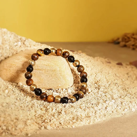 Black Obsidian & Karungali Prosperity Set for Men - view 5