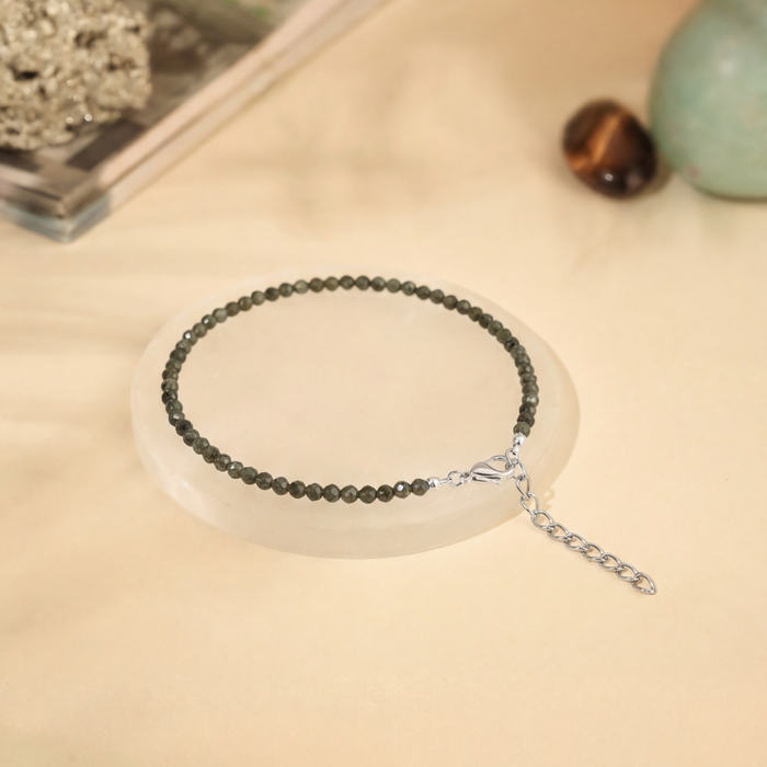 Black Tourmaline Anklet