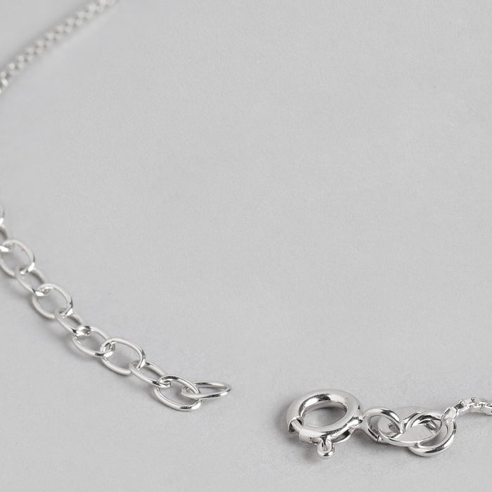 Blooming Serenity Rhodium-Plated 925 Sterling Silver Bracelet