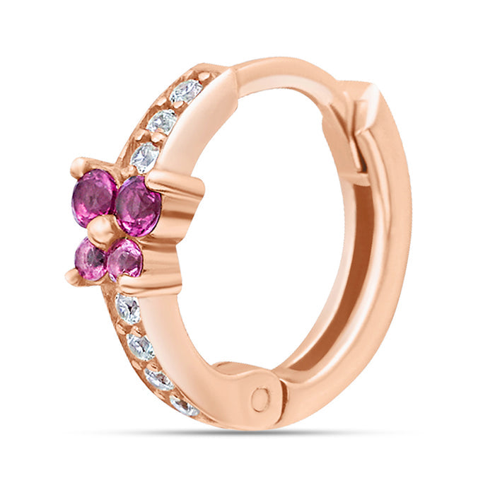 Blossom Blush Rose Gold Plated 925 Sterling Silver Earrings