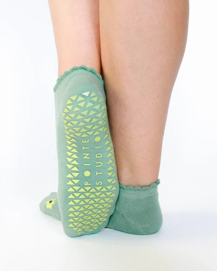 Blossom Thyme Full Foot Grip Sock