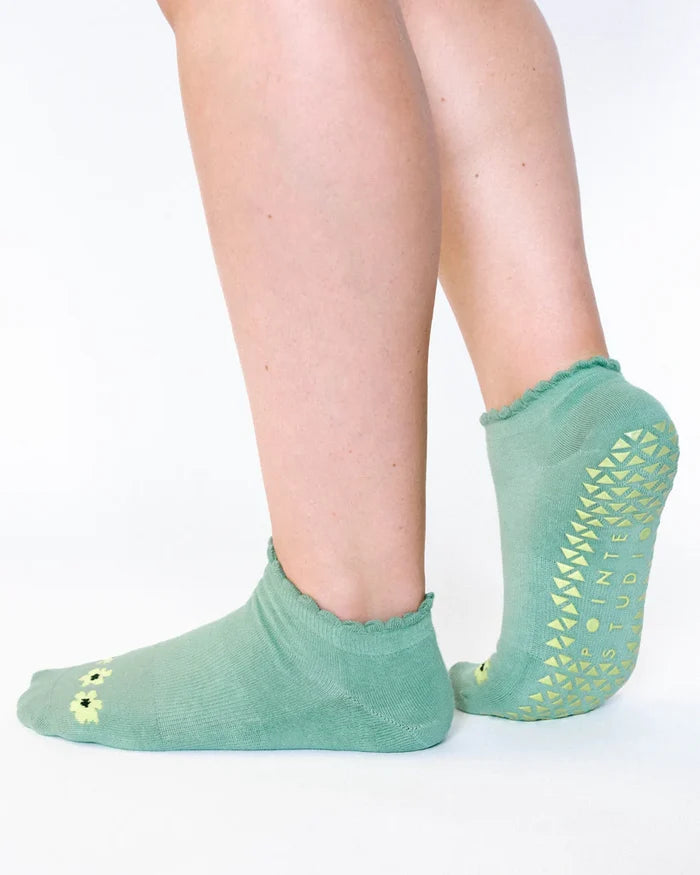 Blossom Thyme Full Foot Grip Sock