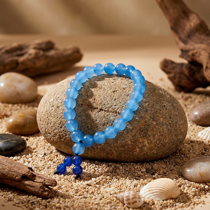 Blue Topaz Stone Bracelet