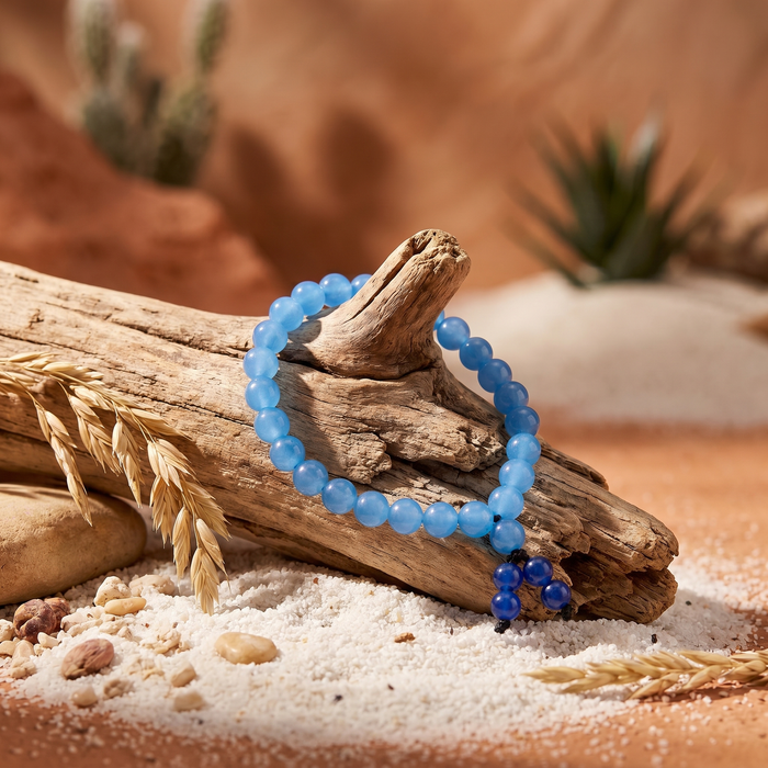 Blue Topaz Stone Bracelet - view 2