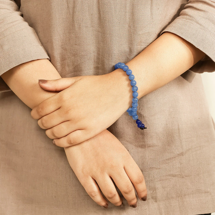Blue Topaz Stone Bracelet - view 3