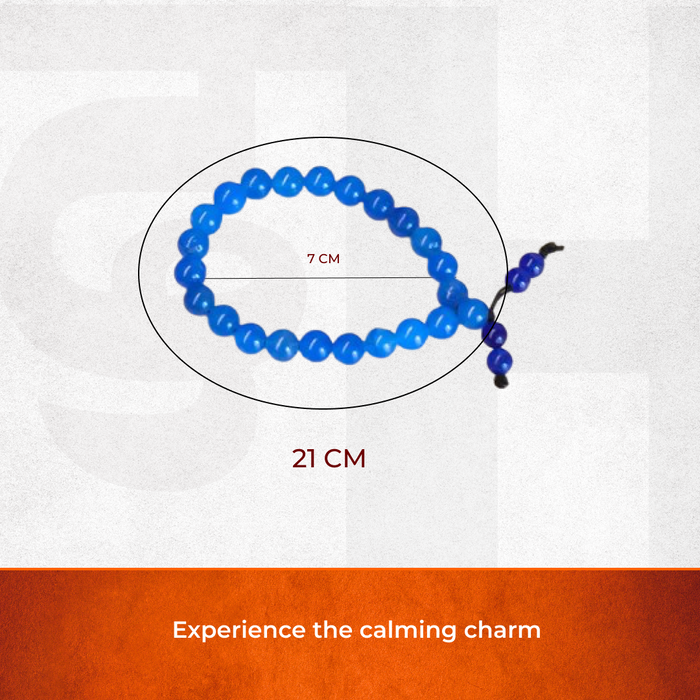 Blue Topaz Stone Bracelet - view 4