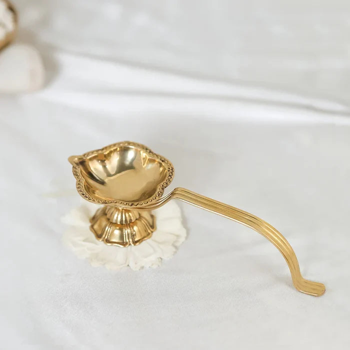 Brass Aarti Diya - view 3