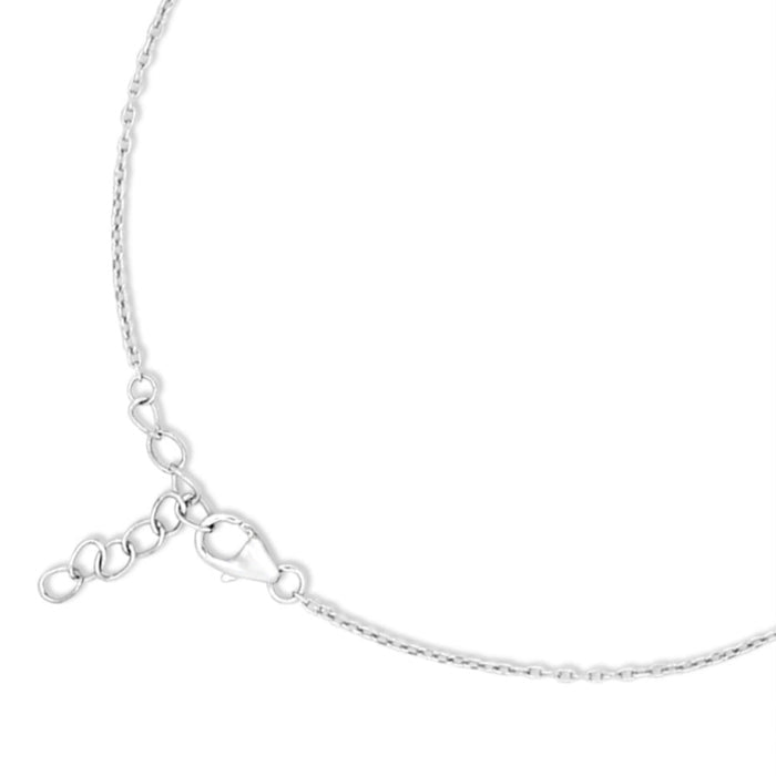 Butterfly 925 Sterling Silver Charm Anklet