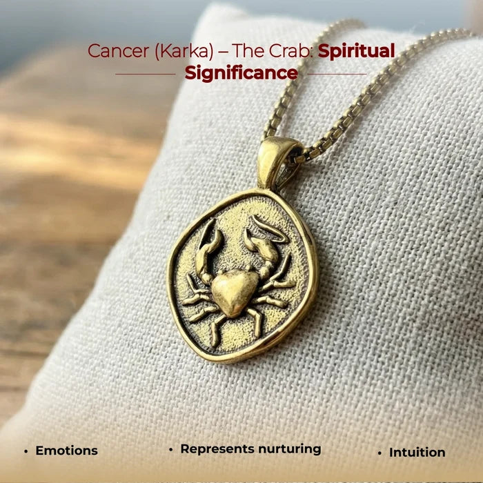 Cancer (Karka) Rashi Pendant - view 3