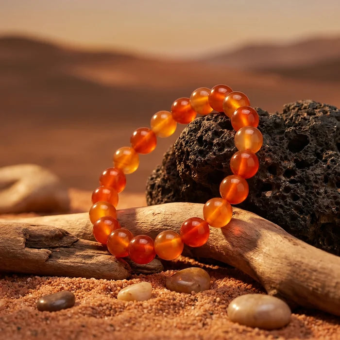 Carnelian Stone Bracelet - view 2