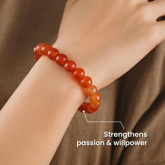 Carnelian Stone Bracelet - view 3
