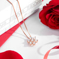 Celestial Harmony Nakshatra Rose Gold Plated 925 Silver Necklace
