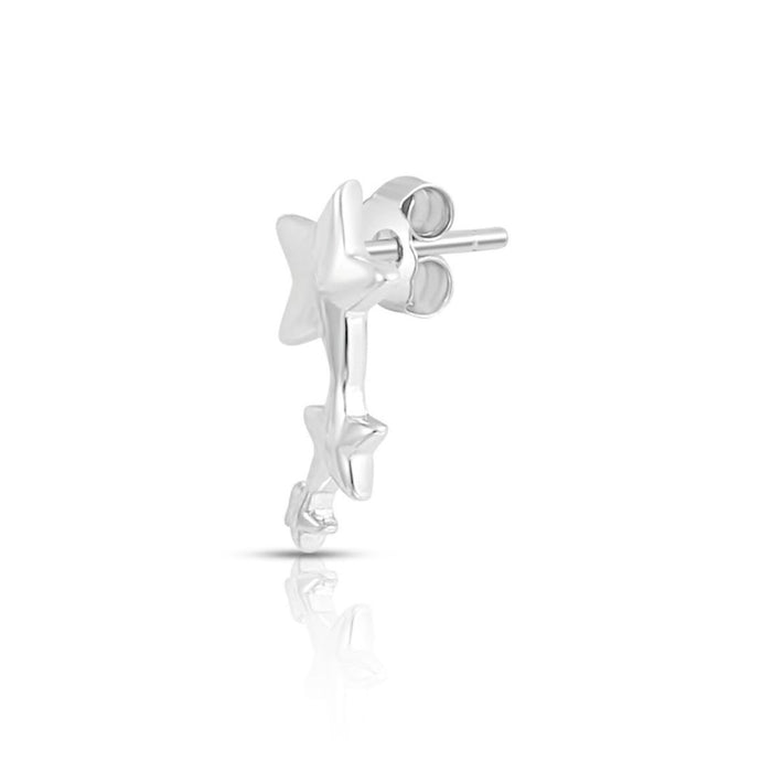 Celestial Twinkle Rhodium Plated 925 Sterling Silver Earrings