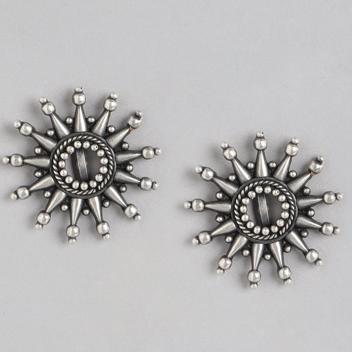 Chakra Oxidised 925 Sterling Silver Jewellery Set