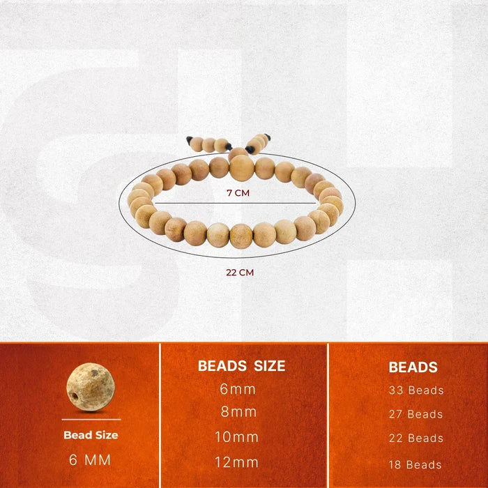 Govt Certified Chandan Sandalwood Bracelet - view 2