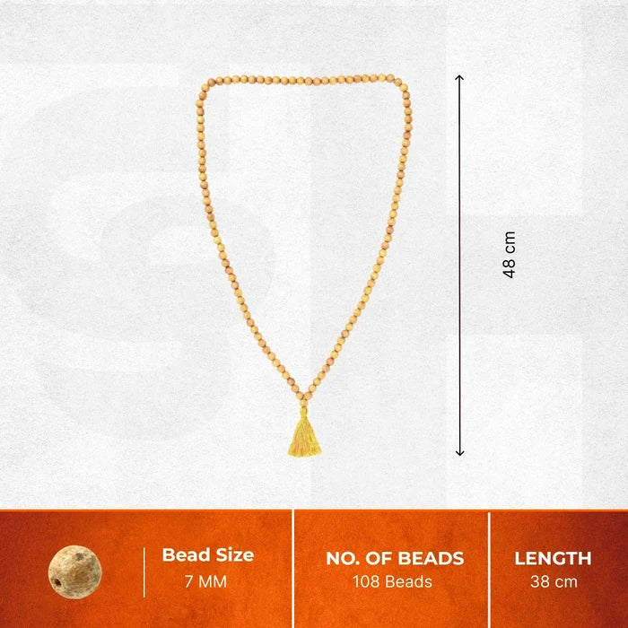 Govt Certified Chandan Sandalwood Jaap Mala 108 beads - view 2